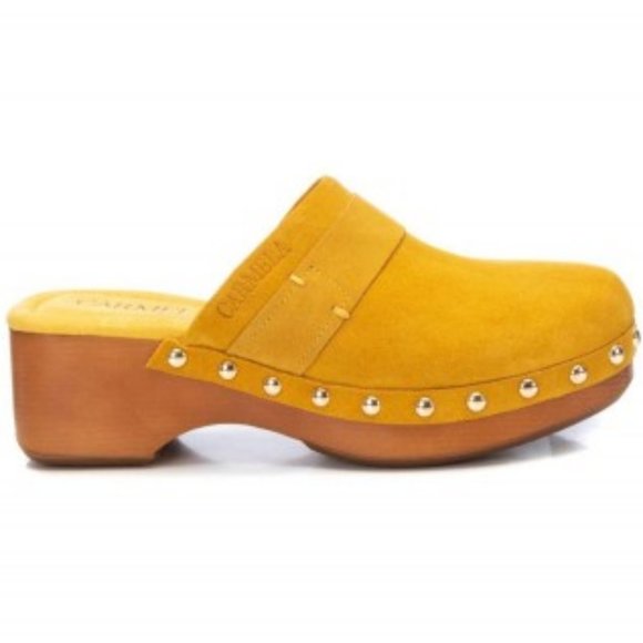CARMELA Shoes - CARMELA Leather studded  clogs   492M0